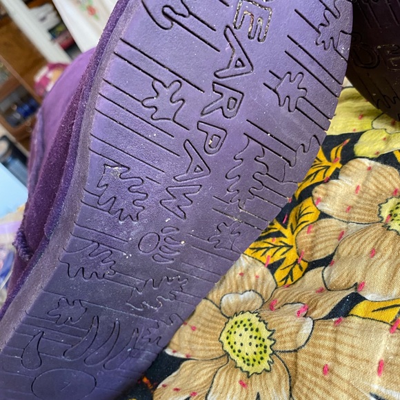 BearPaw Purple faux fur lined boots - Picture 12 of 14